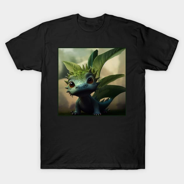 Baby Dragon T-Shirt by orange-teal